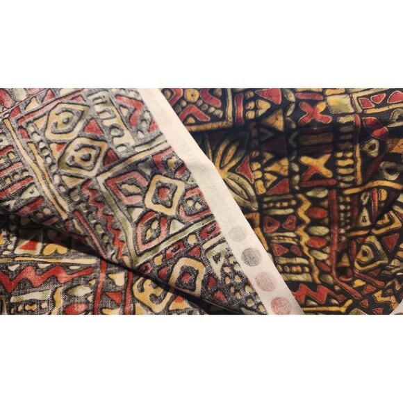 Material Cotton Coral Reef 36 x 45 Screen Print Hoffman International Fabrics Ge - Picture 1 of 16